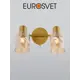 Светильник Eurosvet Ansa 20120/2 перламутровое золото E14 цвет Бежевый