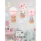 Декоративная наклейка Verol Животные и шары