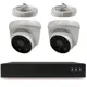 Комплект видеонаблюдения IP PS-link KIT-A502IPV-POE 5 Мп 2 камеры для помещения с POE питанием и микрофоном 4415