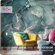 Фотообои флизелиновые Bartonwall 600x270 см Мрамор Флюид M17506