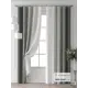 Комплект штор At home Базовая коллекция AT521433-240 на шторной ленте 240x150 см цвет серый