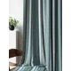 Комплект штор At home Базовая коллекция AT521090-240 на шторной ленте 240x150 см цвет синий