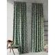 Комплект штор At home Базовая коллекция AT521009-240 на шторной ленте 240x150 см цвет зеленый