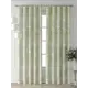 Комплект штор At home Базовая коллекция AT521559-260 на шторной ленте 260x150 см цвет зеленый