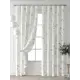 Комплект штор At home Базовая коллекция AT521640-260 на шторной ленте 260x150 см цвет белый