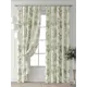 Комплект штор At home Базовая коллекция AT521514-270 на шторной ленте 270x150 см цвет зеленый