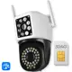 Комплект видеонаблюдения 4G Ps-Link GBC20-SIM с сим-картой 2Мп 2 объектива