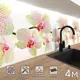 Стеновая панель матовая Фартукофф Ветка орхидеи 400x60x0.15 см ПВХ цвет разноцветный