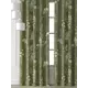 Комплект штор At home Базовая коллекция AT521518-280 на шторной ленте 280x150 см цвет зеленый