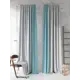 Комплект штор на ленте At Home Рикао 150x270 см блэкаут цвет синий/голубой/черный AA213136