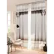 Комплект штор на ленте блэкаут At Home Классика Коринфянина 150x260 см цвет серебристый/серый/коричневый AA900681