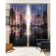 Комплект штор на ленте At Home Природная магия 150x260 см блэкаут цвет синий/голубой/фиолетовый AA900884