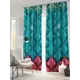 Комплект штор на ленте At Home Геонис 150x260 см блэкаут цвет красный/голубой AA900914