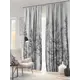 Комплект штор на ленте блэкаут At Home Грейв 150x260 см цвет серебристый/серый AA900937