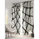Комплект штор на ленте At Home Пастир блэкаут 150x260 см цвет черный AA900964