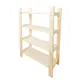 Стеллаж Timber&style 60x103x24 см массив дерева цвет бежевый нагрузка до 50 кг