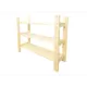 Стеллаж Timber&style 75x62x24 см массив дерева цвет бежевый нагрузка до 50 кг