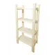 Стеллаж Timber&style 45x103x24 см массив дерева цвет бежевый нагрузка до 50 кг