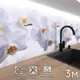 Стеновая панель Фартукофф Голубая орхидея 300x60x0.15 см ПВХ цвет белый