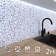 Стеновая панель глянцевая Фартукофф Камни синие 200x60x0.15 см ПВХ цвет разноцветный