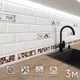 Стеновая панель глянцевая Фартукофф Керамика choko 300x60x0.15 см ПВХ цвет разноцветный