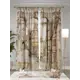Комплект штор At home Базовая коллекция AA900906 на шторной ленте 260x150 см цвет белый, коричневый, желтый, черный