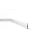 Плинтус настенно-потолочный полистирол ударопрочный Decoflair LM100-RU белый 200x100x13 мм