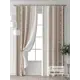 Комплект штор At home Базовая коллекция AT709046-230 на шторной ленте 230x150 см цвет бежевый