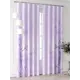 Комплект штор At home Базовая коллекция AT709044-280 на шторной ленте 280x150 см цвет фиолетовый