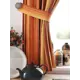 Комплект штор At home Базовая коллекция AT925675 на шторной ленте 180x150 см цвет красный