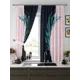 Комплект штор At home Базовая коллекция AT925660 на шторной ленте 180x150 см цвет розовый