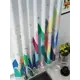 Комплект штор At home Базовая коллекция AT925602 на шторной ленте 180x150 см цвет синий
