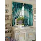 Комплект штор At home Базовая коллекция AT925129 на шторной ленте 180x150 см цвет синий