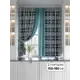 Комплект штор At home Базовая коллекция AT920658 на шторной ленте 180x150 см цвет синий