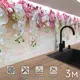 Стеновая панель глянцевая Фартукофф Нежность 300x60x0.15 см ПВХ цвет разноцветный