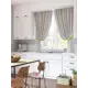 Комплект штор At home Базовая коллекция AT920130 на шторной ленте 180x150 см цвет зеленый