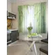 Комплект штор At home Базовая коллекция AT920082 на шторной ленте 180x150 см цвет зеленый