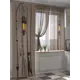 Комплект штор At home Базовая коллекция AT524229280 на шторной ленте 280x150 см цвет коричневый