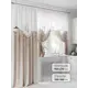 Комплект штор At home Базовая коллекция AT524351280 на шторной ленте 280x150 см цвет бежевый