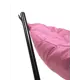 Кресло M-Group Чил 12360408 85x85x75 см черный/розовый