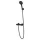 Смеситель для душа с встроенным изливом Wonzon&Woghand Muse Corno WW-A30902-MB цвет черный матовый