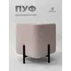 Пуф велюр Элика Мебель Старт 903935_старт_sota_светло-розовый, 38.50x43.50 см, цвет светло-розовый