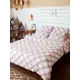 Комплект постельного белья двуспальный TM Textile Квадрат FL_027, фланель, цвет разноцветный