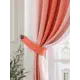 Комплект штор At home Базовая коллекция AT925462 на шторной ленте 180x150 см цвет красный