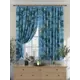 Комплект штор At home Базовая коллекция AT925431 на шторной ленте 180x150 см цвет синий