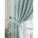 Комплект штор At home Базовая коллекция AT925338 на шторной ленте 180x150 см цвет синий
