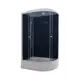 Душевая кабина Parly CM121L 120x80см высокий поддон профиль белый стекло тонированное
