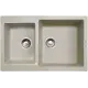 Мойка для кухни Zigmund & shtain RECHTECK 400.275 Речной песок 49x77.5 см глубина чаши 21 см гранит цвет бежевый