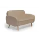 Диван прямой Диван не мебель Малютка id000113-Lambeco10 130x82x70 см искусственный мех цвет бежевый;темно-бежевый