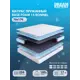 Матрас Dreamexpert Base Foam 15 Bonnel DEXDE7611269 70x170x17 см зависимый пружинный блок 1-спальный